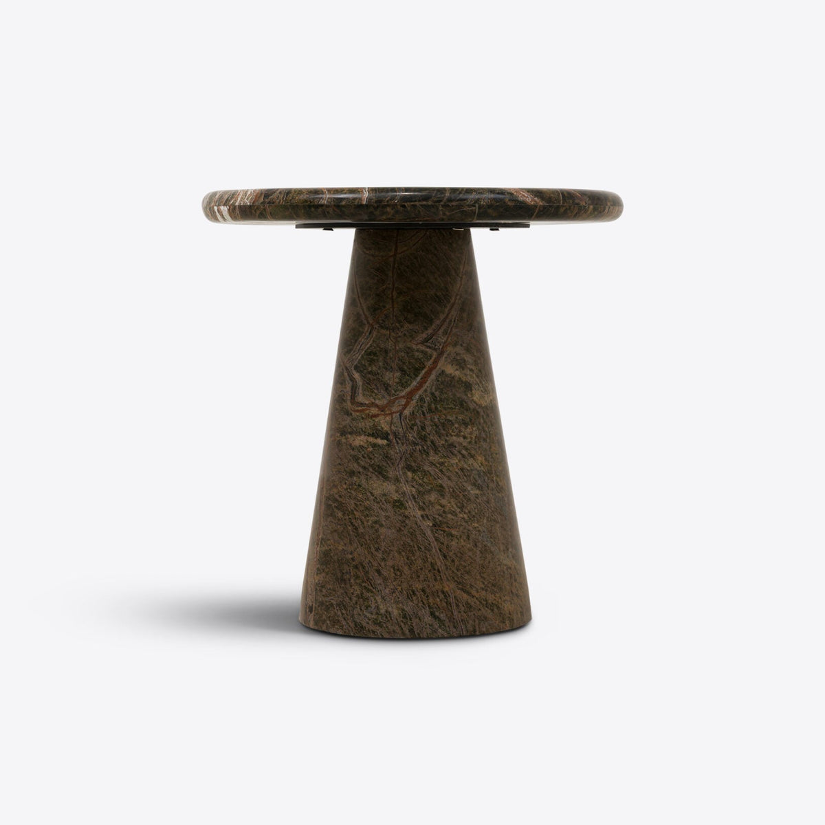 Veronese Forest Green Marble Side Table side table view 5