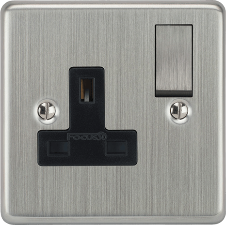 Victorian Single Socket by VORELLI, luxury electrical accessory product image for luxury residential and hospitality specifications