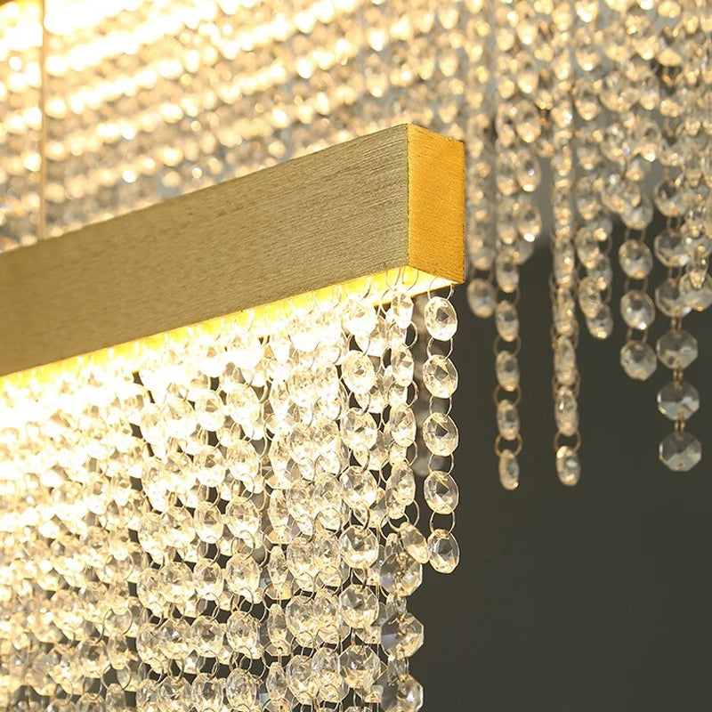 Westminster Rectangular Chandelier II rectangular chandelier view 7