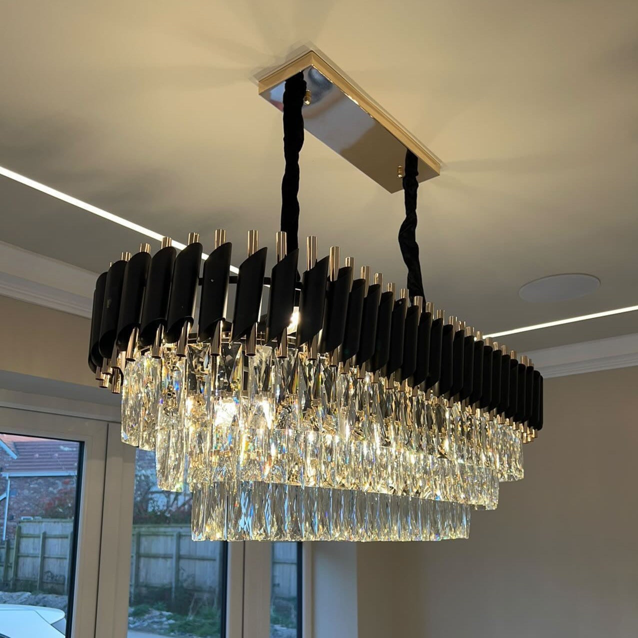 Milltimber Rectangular Chandelier