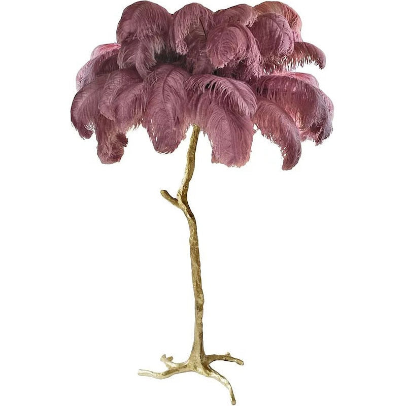 Feather Floor Lamp