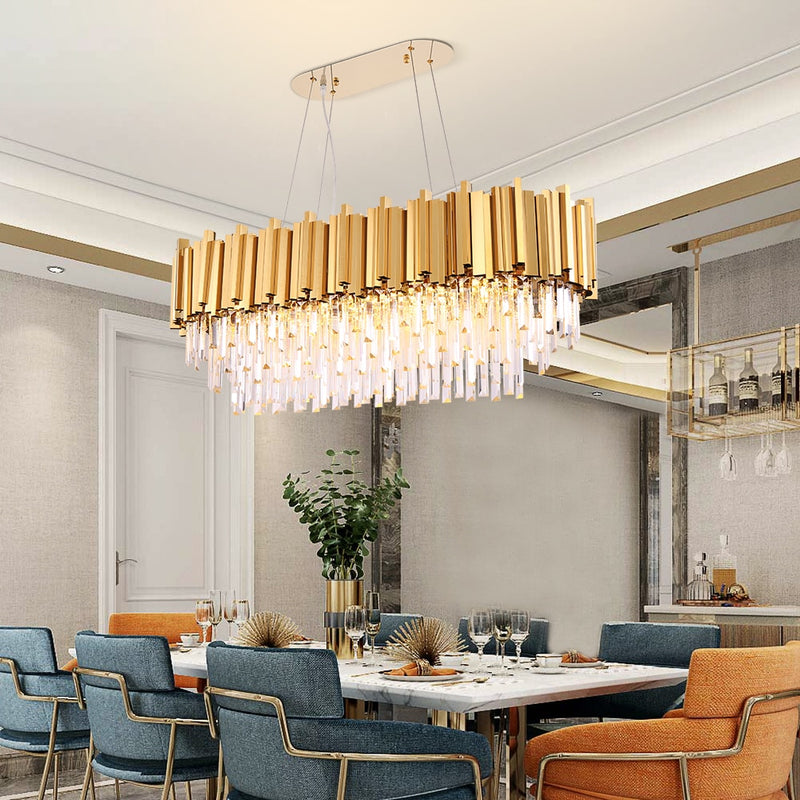 Boeotia Rectangular Chandelier