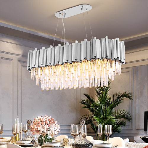Boeotia Rectangular Chandelier