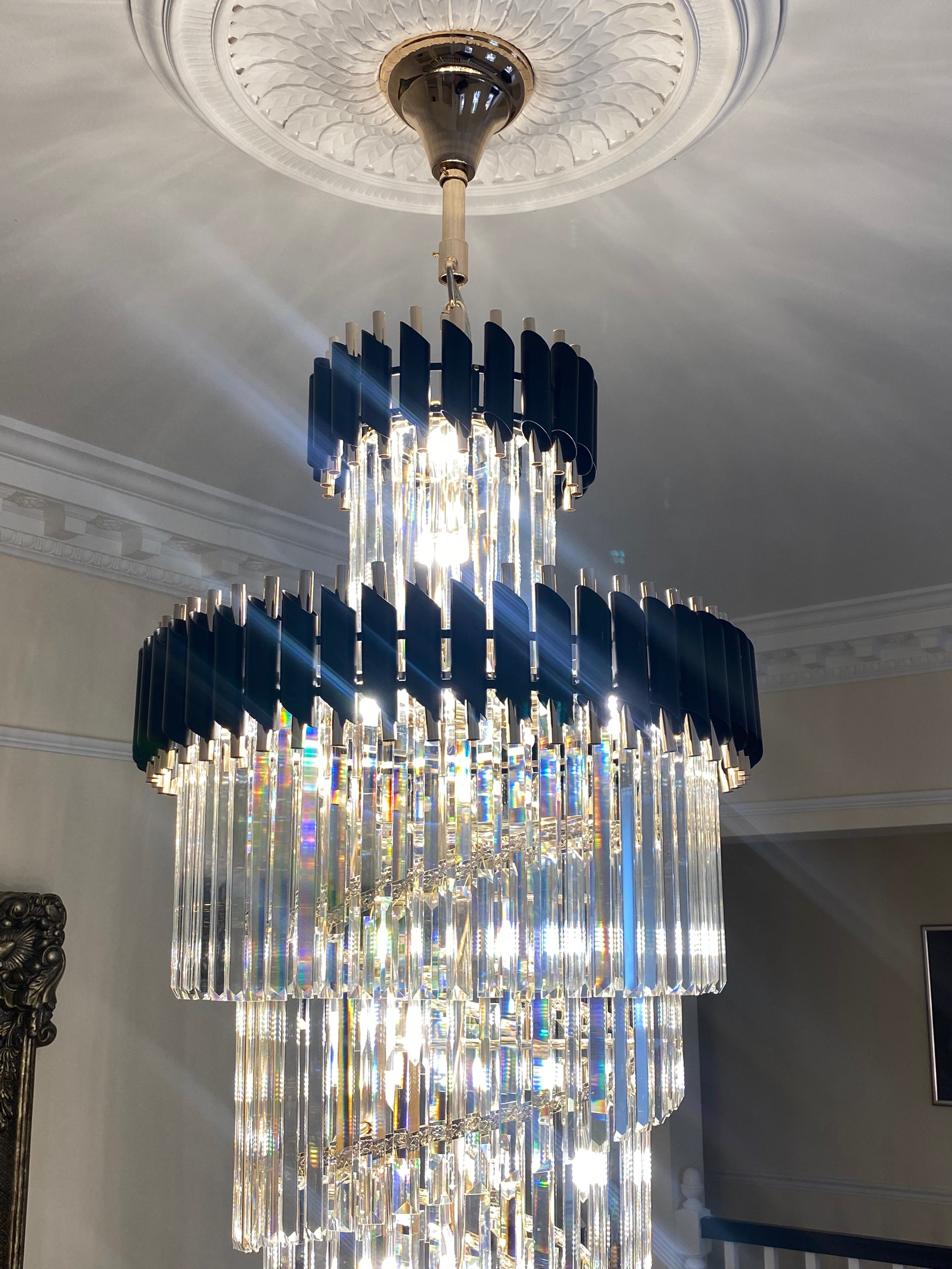 Milltimber Spiral Staircase Chandelier