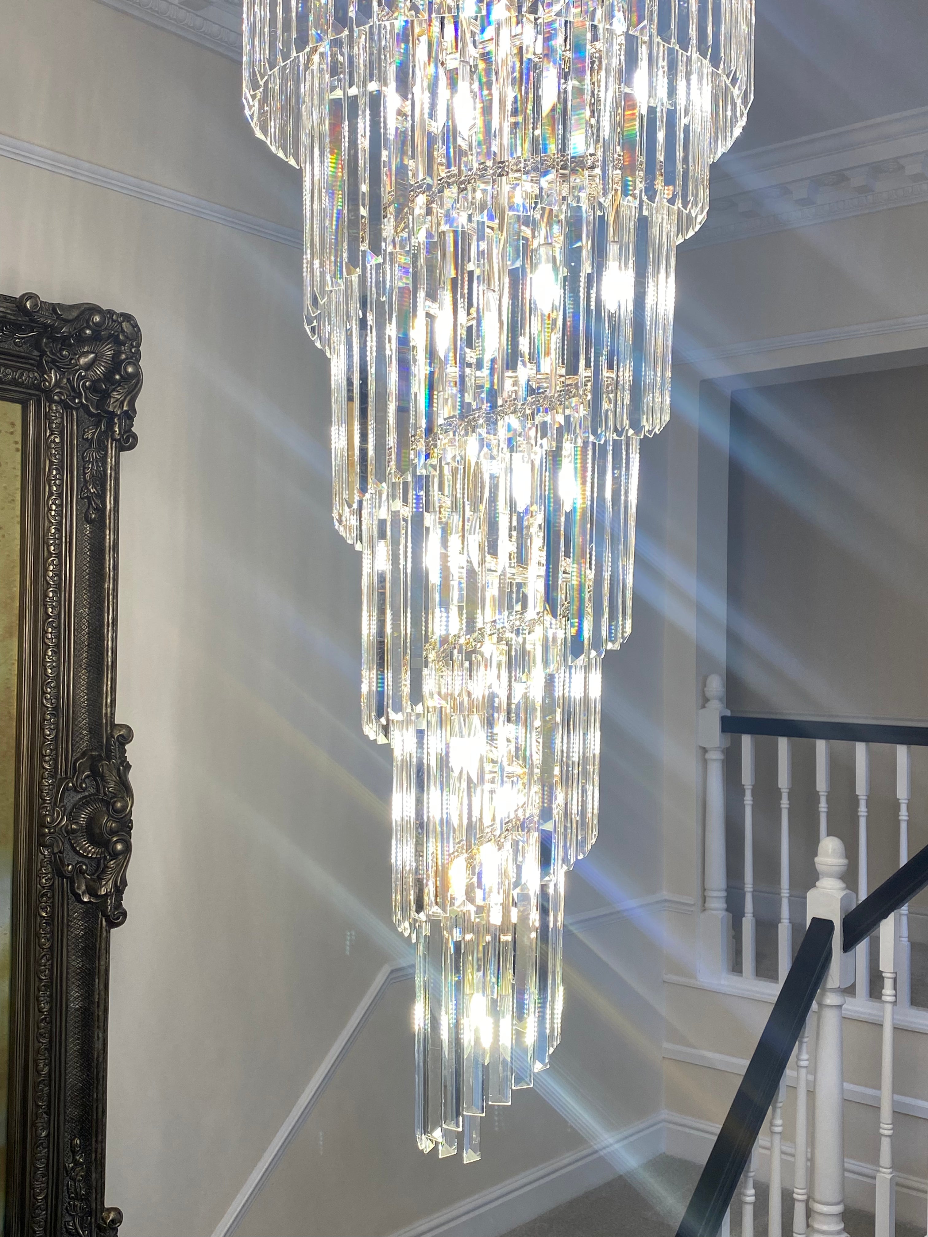 Milltimber Spiral Staircase Chandelier