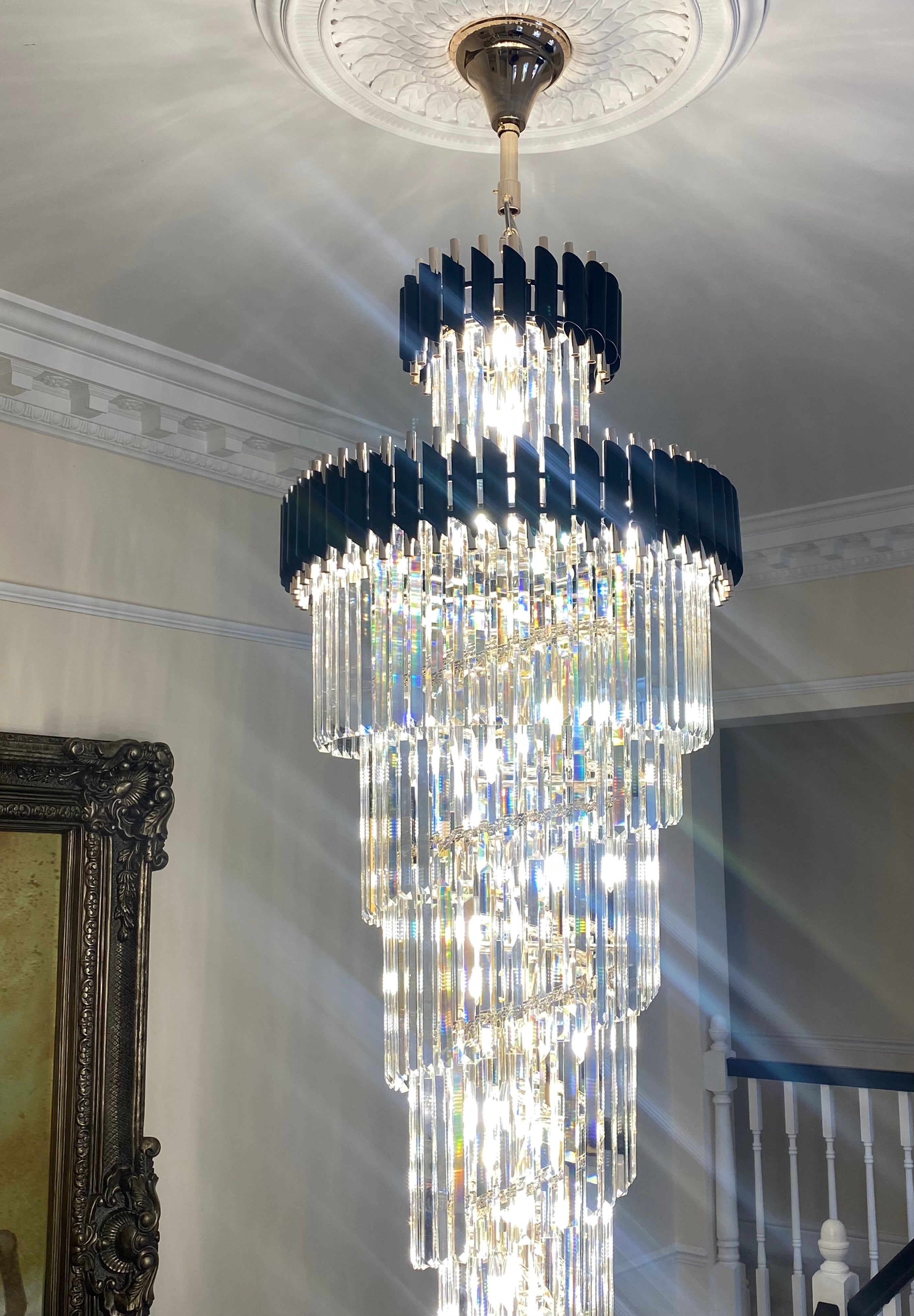 Milltimber Spiral Staircase Chandelier