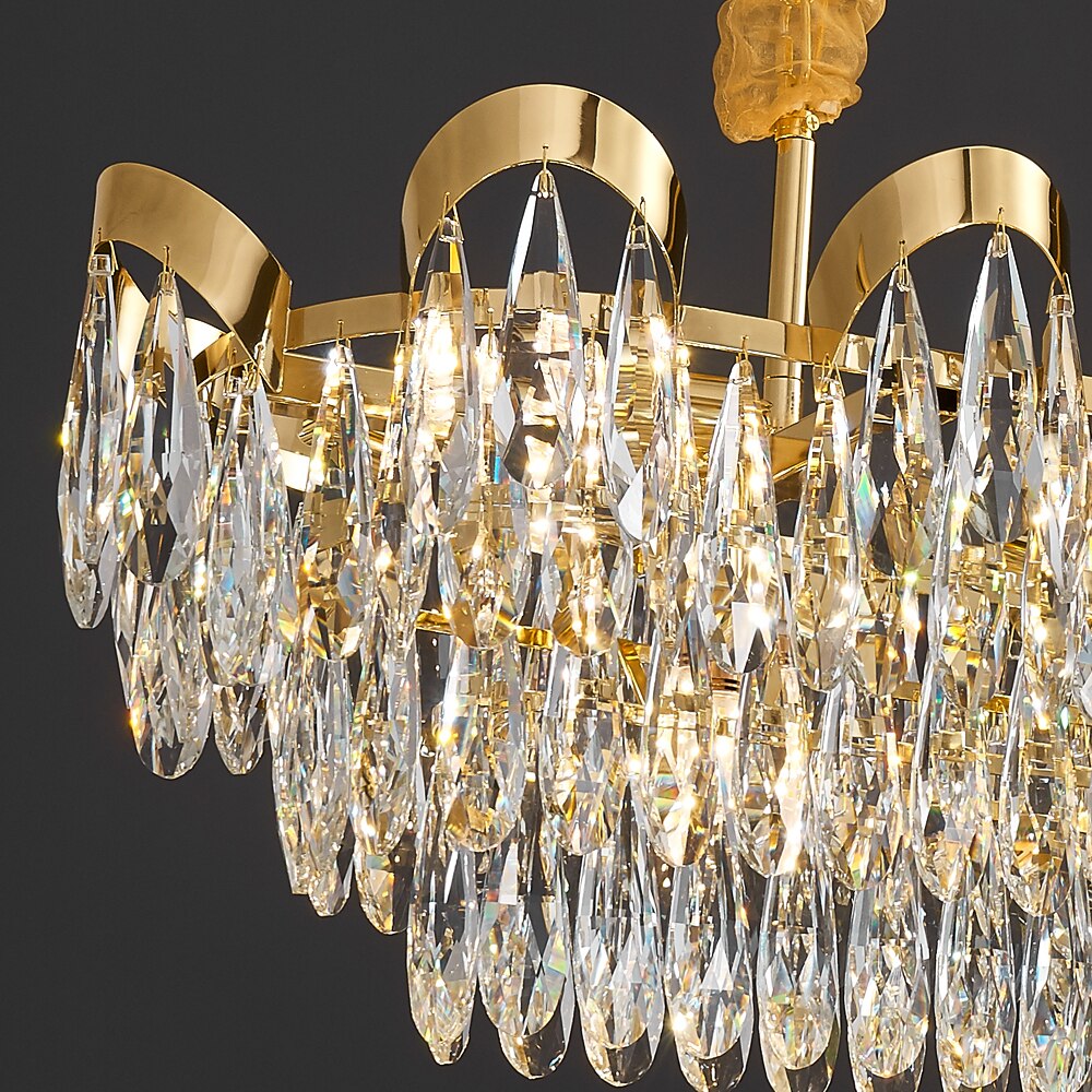 Isso Rectangular Chandelier