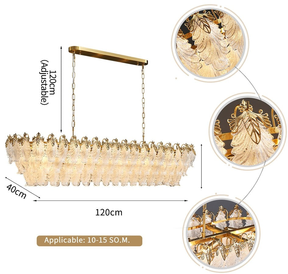 Julio Rectangular Chandelier