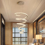 Lawrie Spiral Staircase Chandelier