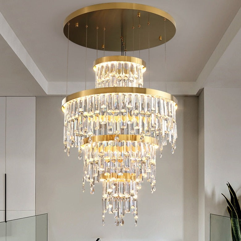 Prazzo Ring Staircase Chandelier