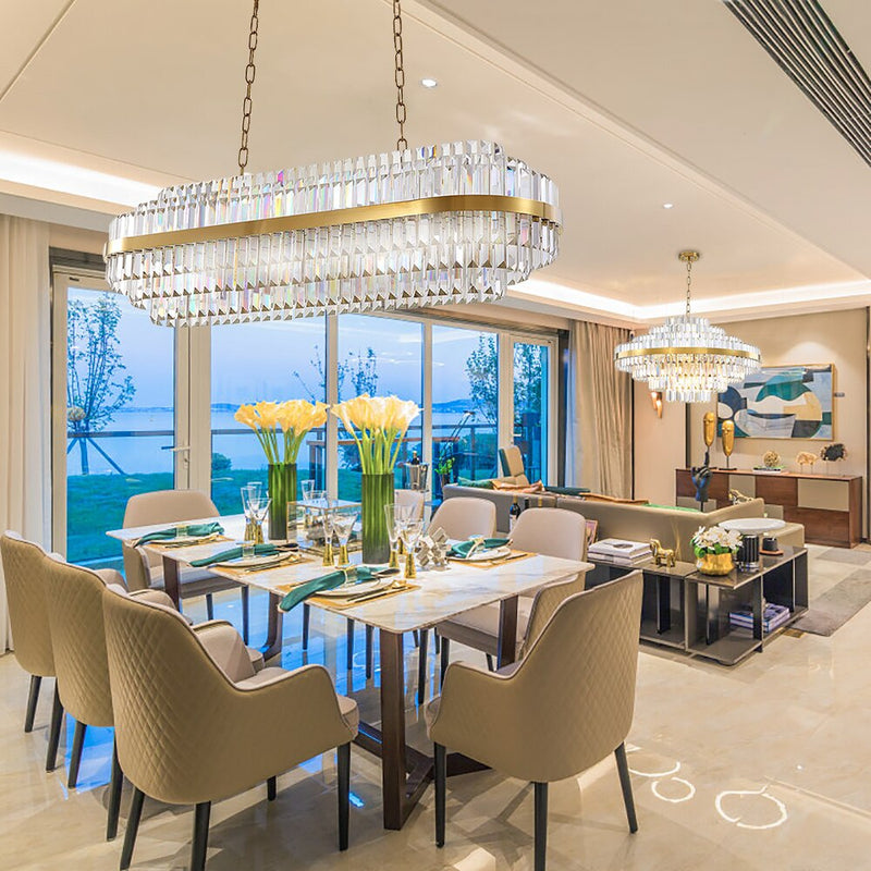 Belair Rectangular Chandelier