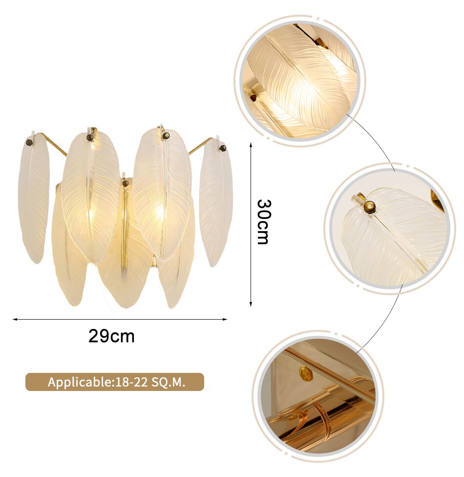 Piuma Wall Light