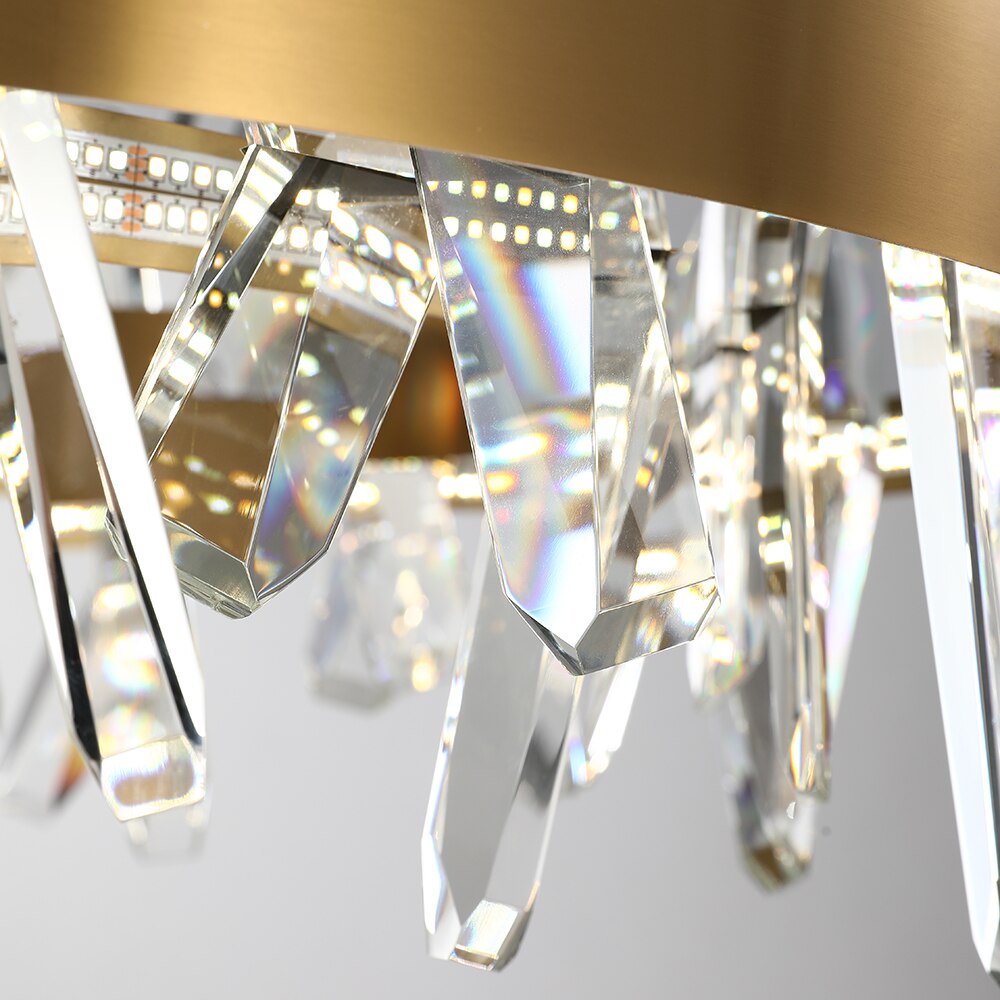 Yakutia Circular Chandelier by VORELLI, a refined circular chandelier for luxury residential and project interiors.
